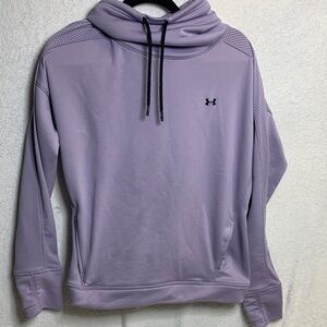 Under Armour Lilac Cowl Neck Pullover Hoodie